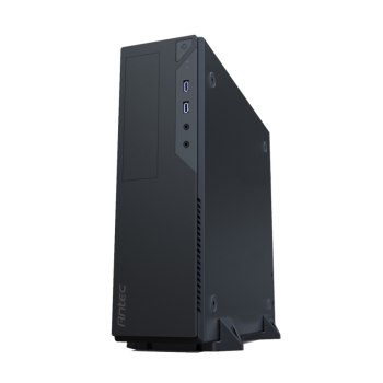 Antec VSK 2000-U3 - SFF - micro ATX - ohne Netzteil - Schwarz - USB/Audio