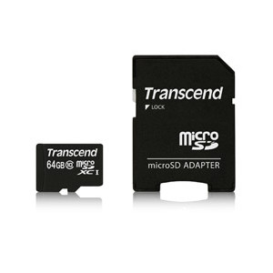 Transcend Premium - Flash memory card (microSDHC to SD adapter included)