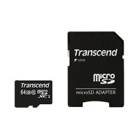 Transcend Premium - Flash memory card (microSDHC to SD adapter included)