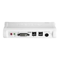 TRENDnet TK 204UK - KVM-/Audio-Switch - 2 x KVM/Audio - 1 lokaler Benutzer - Desktop