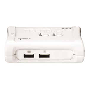 TRENDnet TK 207K - KVM-Switch - 2 x KVM port(s) - 1 lokaler Benutzer - Desktop