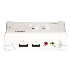 TRENDnet TK 209K - KVM-/Audio-Switch - 2 x KVM/Audio - 1...