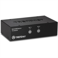 TRENDnet TK 222DVK - KVM-/Audio-/USB-Switch - 2 x KVM/Audio/USB - 1 lokaler Benutzer - Desktop