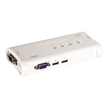 TRENDnet TK 407K - KVM-Switch - 4 x KVM port(s)