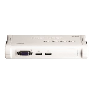 TRENDnet TK 407K - KVM-Switch - 4 x KVM port(s)