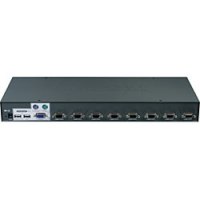 TRENDnet TK 803R - KVM-Switch - 8 x KVM port(s) - 1 lokaler Benutzer - an Rack montierbar - TAA-konform