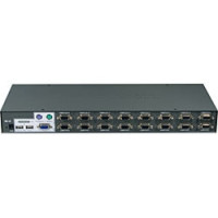 TRENDnet TK 1603R - KVM-/USB-Switch - 16 x KVM / USB - 1 lokaler Benutzer - an Rack montierbar - TAA-konform