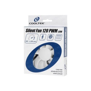 Ultron Cooltek Silent Fan Series 120 PWM low -...