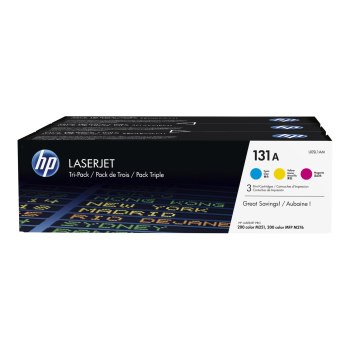 HP 131A - 3-pack - yellow, cyan, magenta