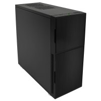 Nanoxia Deep Silence 5 - Tower - Erweitertes ATX - ohne Netzteil - Dark Black - USB/Audio