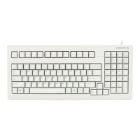 Cherry G80-1800 - Keyboard - PS/2, USB