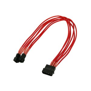 Nanoxia 900300015 - 0,3 m - 4-pin molex - 2 x 3-pin molex...