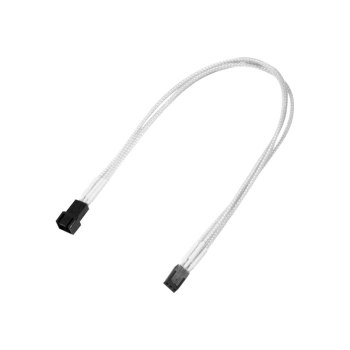 Nanoxia NX3PV3EW - 0,3 m - Molex (3-pin) - Molex (3-pin) - Maschio/Femmina - Bianco