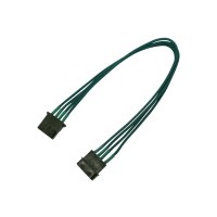 Nanoxia NX4PV3EG - 0,3 m - Molex (4-pin) - Molex (4-pin) - Maschio/Femmina - Verde