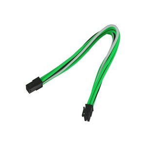 Nanoxia NX8PE3EGWS - 0,3 m - PCI-E (8-pin) - PCI-E...