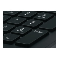 Logitech Corded K280e - Tastatur - USB - US International