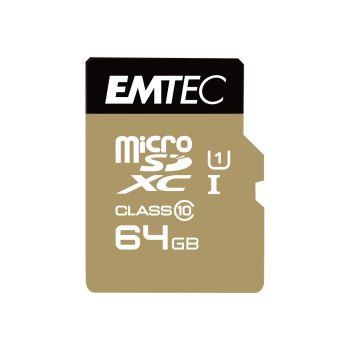 EMTEC Gold+ - Flash-Speicherkarte (SD-Adapter inbegriffen)