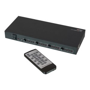 Lindy HDMI 4K UHD 4x4 Matrix - Video/Audio-Schalter
