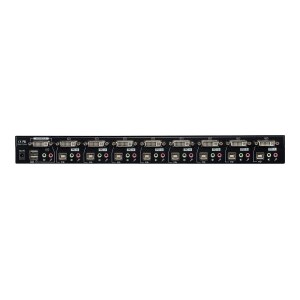 Lindy KVM Switch Pro USB 2.0 Audio DVI-I -...