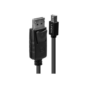 Lindy DisplayPort cable - Mini DisplayPort (M) to DisplayPort (M)