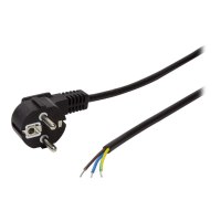 LogiLink Power cable - CEE 7/7 (M) to bare wire