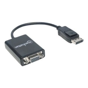 Manhattan DisplayPort to VGA HD15 Converter Cable, 15cm,...