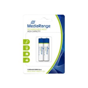 MEDIARANGE MRBAT122 - Batterie 2 x AAA-Typ - NiMH -...