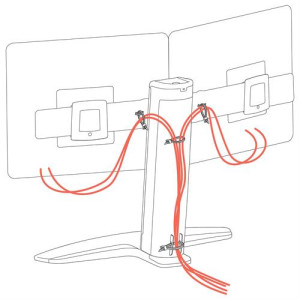 Ergotron Neo-Flex Dual LCD Monitor Lift Stand