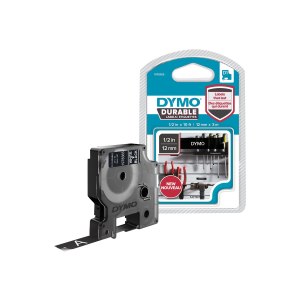 Dymo D1 Vinylband High Perf. 12 mm x 3 m weiß auf...