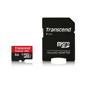 Transcend Premium - Flash-Speicherkarte (microSDHC/SD-Adapter inbegriffen)