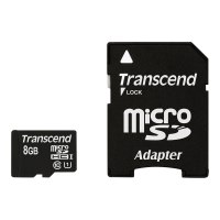 Transcend Premium - Flash-Speicherkarte (microSDHC/SD-Adapter inbegriffen)