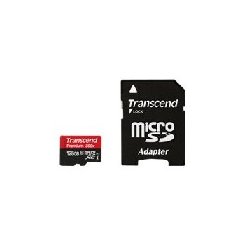 Transcend Premium - Flash-Speicherkarte (microSDXC-an-SD-Adapter inbegriffen)