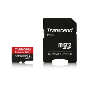 Transcend Premium - Flash-Speicherkarte (microSDXC-an-SD-Adapter inbegriffen)