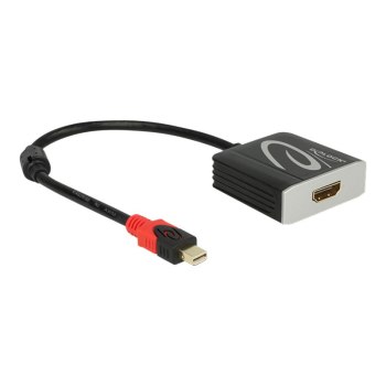 Delock Adapter mini Displayport 1.2 male > HDMI female 4K Active