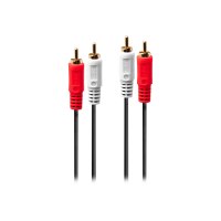 Lindy Premium - Audiokabel - RCA x 2 (M) bis RCA x 2 (M)