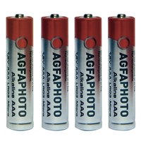 AgfaPhoto Batterie 4 x AAA - Alkalisch
