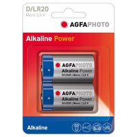 AgfaPhoto Battery 2 x D - Alkaline