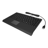 KeySonic ACK-540U+ - Tastatur - mit Touchpad