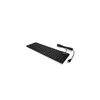 KeySonic KSK-8030IN - Volle Größe (100%) - USB - QWERTZ - Schwarz