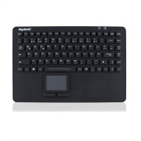 KeySonic KSK-5230IN - Mini - USB - Interruttore a chiave a membrana - QWERTZ - Nero