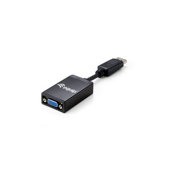 Equip DisplayPort to HD15 VGA Adapter - 0.15 m - DisplayPort - VGA - Male - Female - 1920 x 1200 pixels