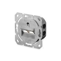 DIGITUS CAT 6, Class E, wall outlet, shielded, surface mount