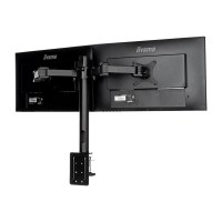 Iiyama DS1002C-B1 - Befestigungskit - für 2 Monitore (einstellbarer Arm)