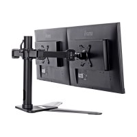 Iiyama DS1002D-B1 - Aufstellung - für 2 Monitore (einstellbarer Arm)