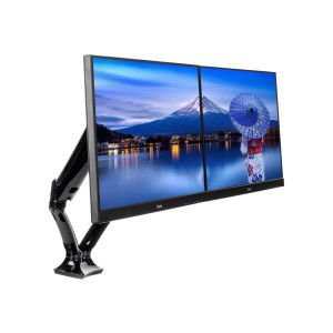 Iiyama DS3002C-B1 - Befestigungskit - für 2 Monitore (einstellbarer Arm)