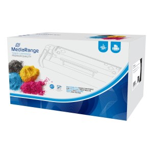 MEDIARANGE Schwarz - kompatibel - Tonerpatrone...