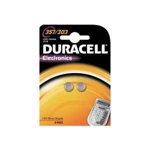 Duracell 357/303 Knopfzelle 357 Silberoxid 190 mAh 1.5 V...