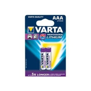 Varta Professional - Batterie 2 x AAA - Li - 1100 mAh