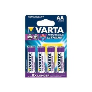 Varta Professional Lithium - Batterie 4 x AA-Typ