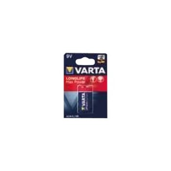 Varta Max Tech 9V - Batteria monouso - 9V - Alcalino - 9 V - 1 pezzo(i) - 580 mAh